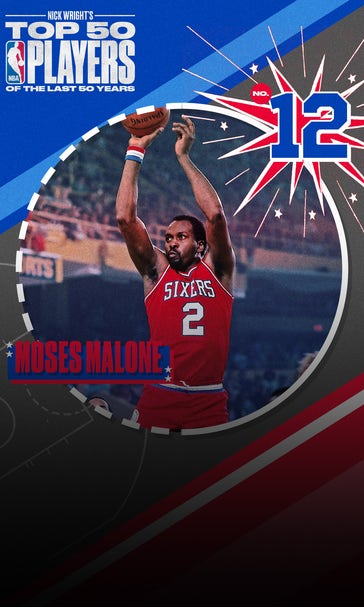 Top 50 NBA players from last 50 years: Moses Malone ranks No. 12